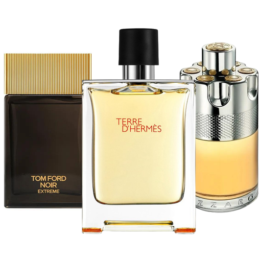 Kit 3 Perfumes - Terre d'Hermès, Azzaro Wanted, Tom Ford Noir Extreme 100ml