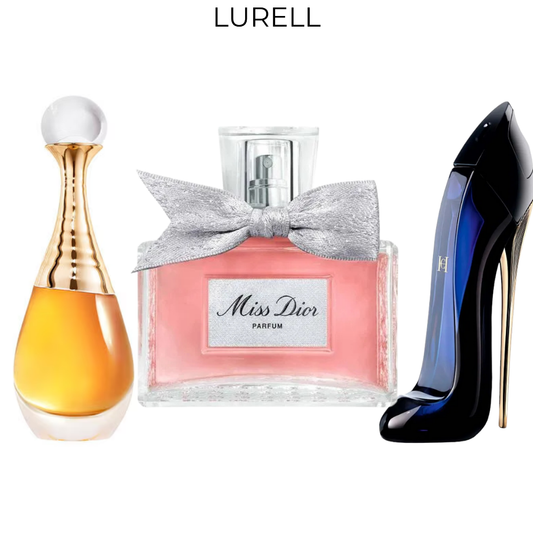 Kit 3 Perfumes - Jadore Dior, Good Girl, Miss Dior - 100ml